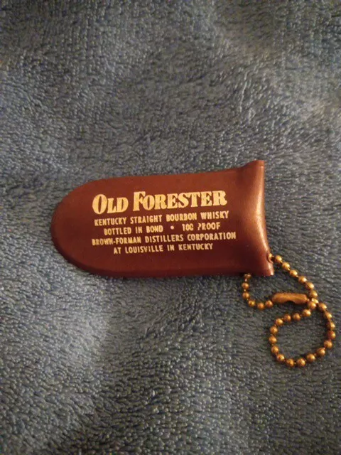 Vintage Old Forester Nail Clippers Key Chain Early Times Distillery