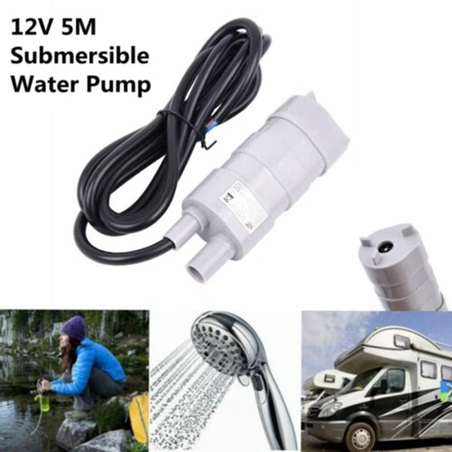 COMPACT ELECTRIC WATER Pump 600LH High Flow for Motorhomes and Campers