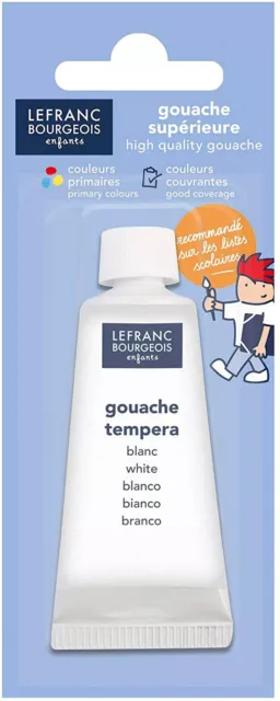 LEFRANC & BOURGEOIS Gouachefarbe 20 ml weiß