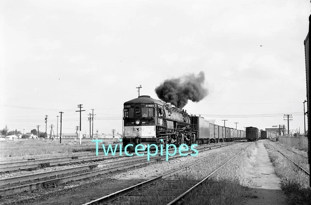 Railroad Negative, Southern Pacific SP, Baldwin 4-8-8-2, Stockton, # 4193