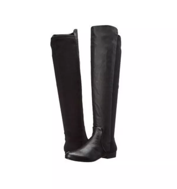 BCBGMaxAzria Ma-Fillie Over the Knee Black Boots Size 8 M