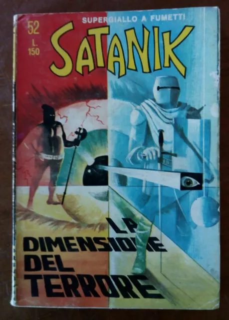 Satanik Originale Numero 52 Buono-Ottimo No Reso