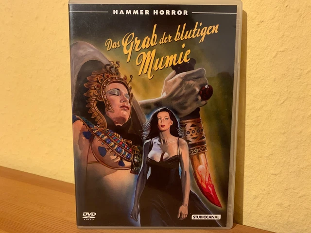 DAS GRAB DER blutigen Mumie Hammer Horrorfilm Kult auf DVD OOP