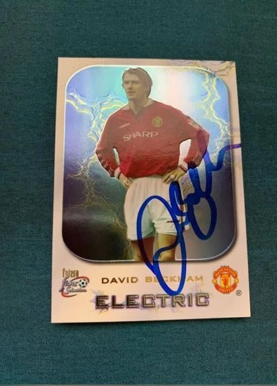 Carte Collection David Beckham – Manchester United – Futera Electric 1999-2000