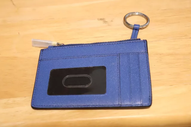 Marc Jacobs KeyRing Leather Zip Top Wallet