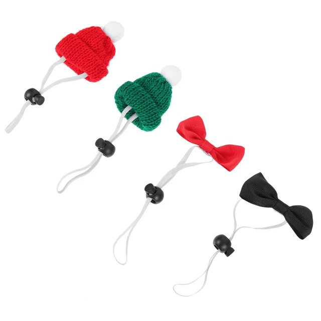 1 de petits chapeaux à tricoter de animaux beaux mini-arc cravates