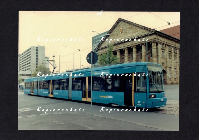 Werksaufnahme? 18x24 Straßenbahn KVG Kassel Nf-Triebwagen 601 Bombardier Flexity
