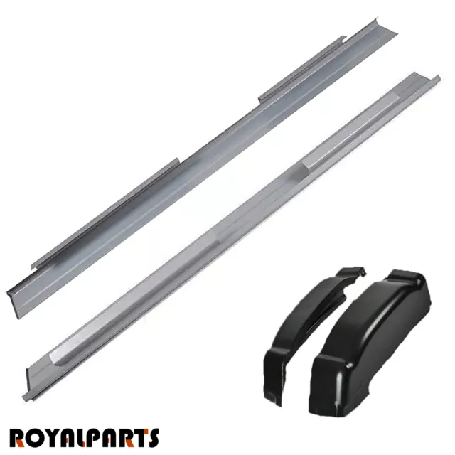 Rocker Panels & Cab Corners for 99-07 Chevy Silverado GMC Sierra 4 Door Crew Cab