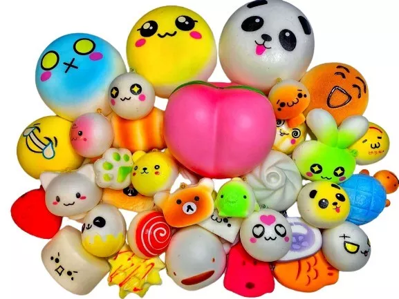 Colorful Squishy bundle, Squishy Kawaii Squishy toys, Party Favors, Cute