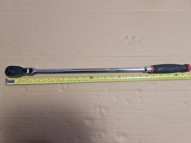 Jeu De 19 Clés à Cliquet TEKTON, Têtes Fixes/flexibles Longues, 12 Points, Métrique 6-24 Mm, Neuves