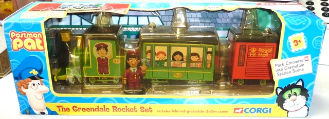 Greendale Set CORGI (POSTMAN PAT) The Greendale Rocket Set - Boxed £14.99 - PicClick UK