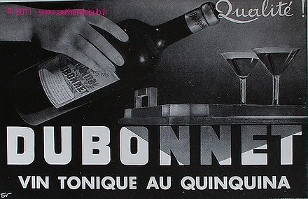 PUBLICITÉ ANCIENNE DUBONNET du bonheur 1939 Pierre Hérault issue de magazine EUR 12,00 - FR