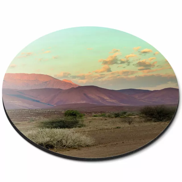 Round Mouse Mat - Brandberg Mountain Namibia Africa Office Gift #16620