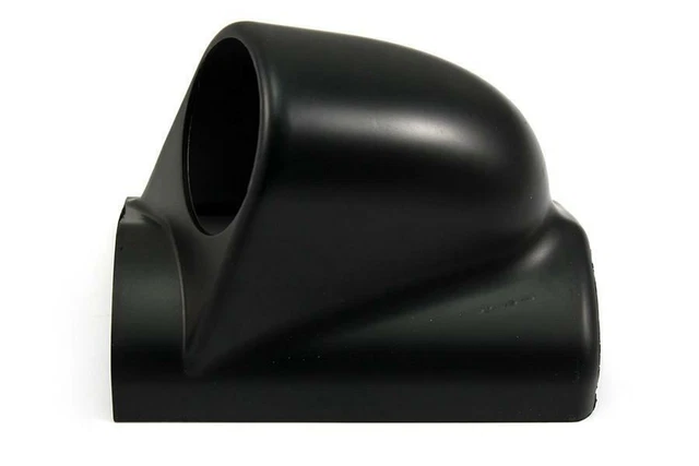 for Left Drive Black 2.4In Car Single Hole Gauge A-Pillar Pod Mount Meter Holder