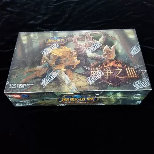 T-Chinese Sealed DRUMS OF WAR Booster Boxes WOW El Pollo Grande Chance