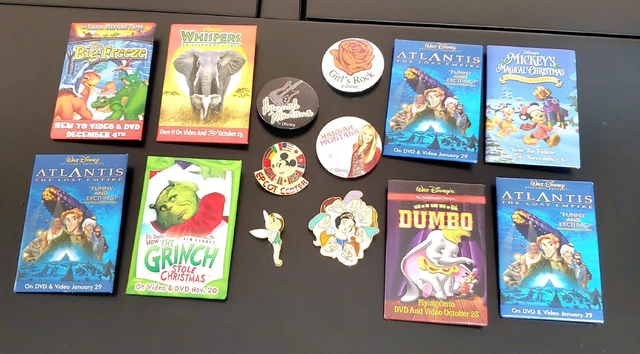 Disney Pins Lot Of 14 Movie Pins Lapel Mickey Tinkerbell Snow White Dumbo Hannah Disney Pins Lot Of 14 Movie Pins Lapel Mickey Tinkerbell Snow White Dumbo Hannah