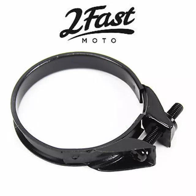 Carburetor Carb Intake Air Box Filter Band Clamp - 40-46mm Black  25-3114A