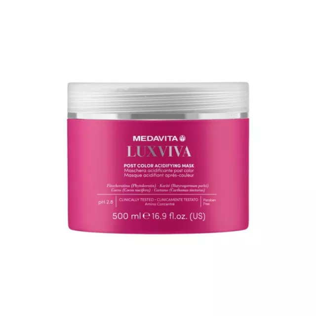 Máscara Cabello Color MEDAVITA Luxviva Exponer Color mask 500ml