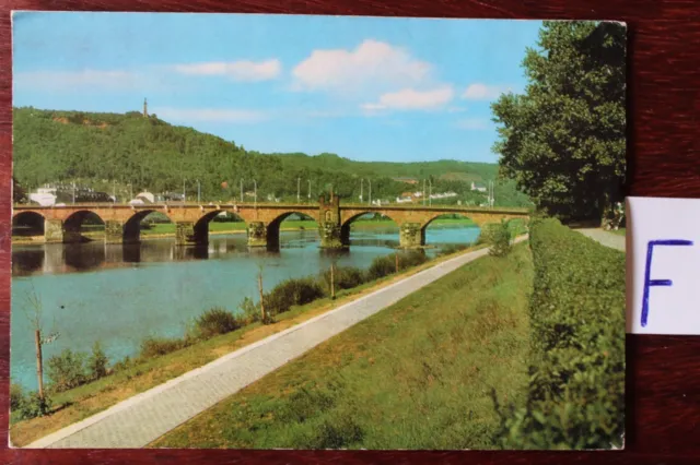 Postkarte Ansichten Nordrhein-Westfalen Trier Mosel Römer brücke