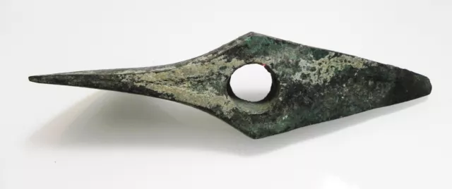 ZURQIEH -as10762- ANCIENT LURISTAN, HUGE BRONZE AXE HEAD. 1200 - 900 B.C