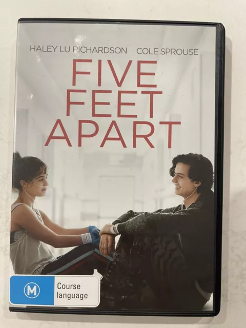 Five Feet Apart (DVD) FREE Domestic Post | VGC | Region 4 | Cole Sprouse