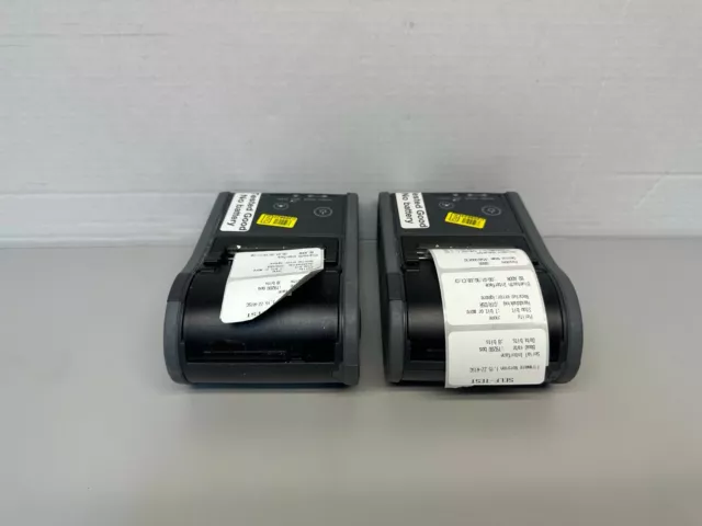 LOT of 2 - EPSON TM-P60 POS Thermal Receipt Printer Bluetooth Model M196D