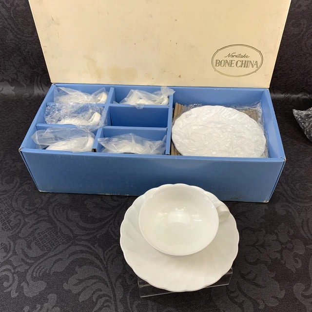 NORITAKE STUDIO COLLECTION Vintage Set Of 6 New Teacups And