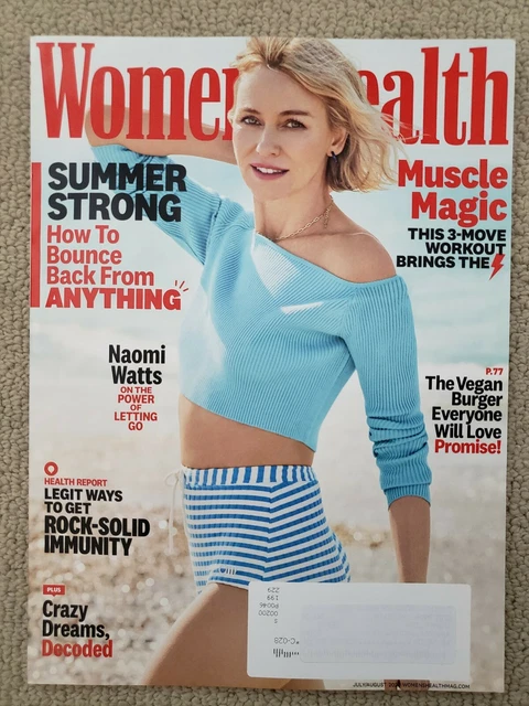 NAOMI WATTS, HAILEE Steinfeld, Daniella Midenge Womens Health Mag July