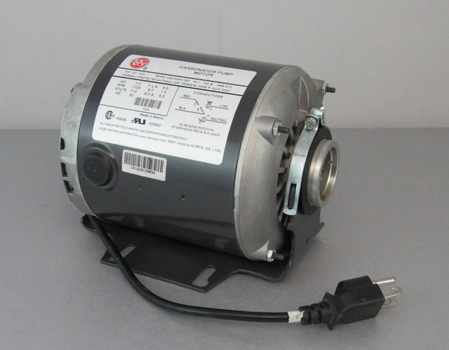 34560 MARATHON AC CARBONATOR PUMP MOTOR, RPM: 1725/1425 5KH32GNB811AX