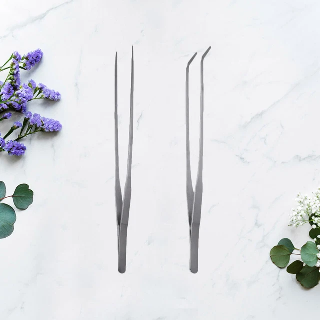 2 pinzas de precisión para plantas acuáticas pinzas para plantas acuáticas