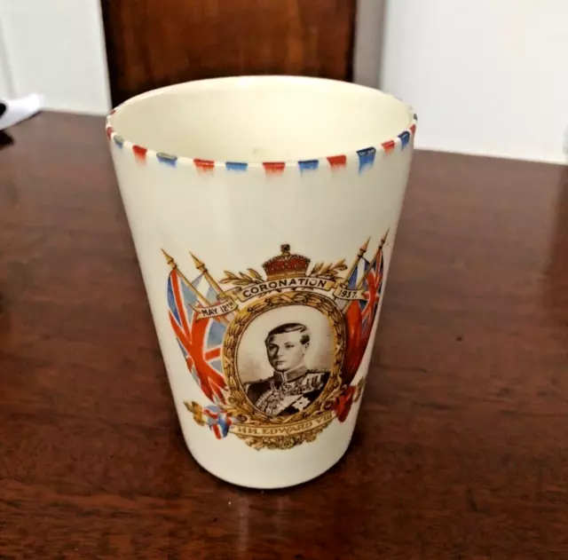 King Edward VIII  Mug Crown Beaker