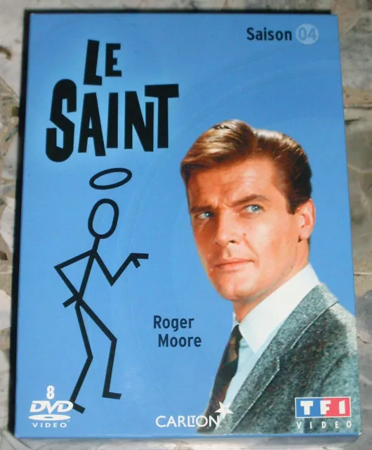 RARE: coffret DVD intégrale LE SAINT saison 4 (Roger Moore) TF1 Vidéo