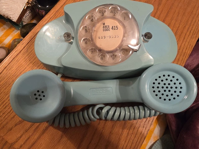 PRINCESS ROTARY DIAL Telephone Western Electric Bell System Vintage £40 ...
