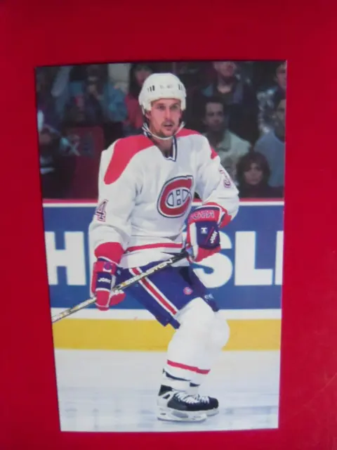 1999-2000-Montreal Canadiens-#34-Sergei Zholtok Postcard.