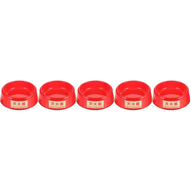 5x supporto luminoso per estintore base per estintore