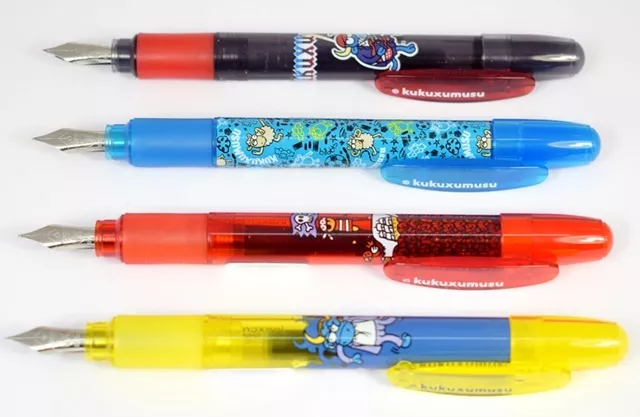 Kukuxumusu Fantastics Fountain Pens. 4 Colours. Collectable NEW Inoxcrom