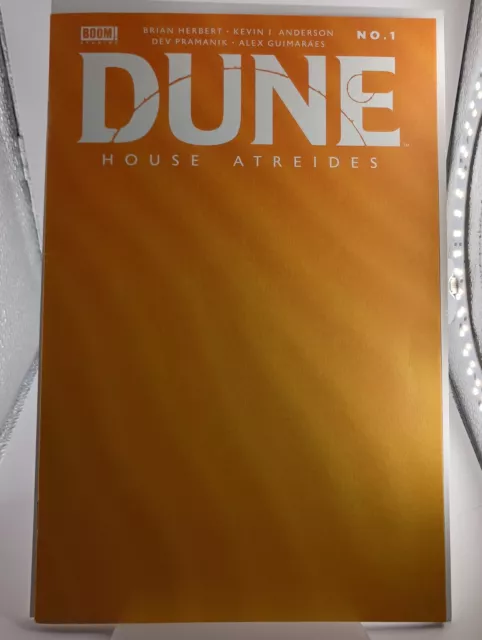 2020 BOOM! COMICS Dune House Atreides 1 Orange Dunes Blank Sketch Cover ...