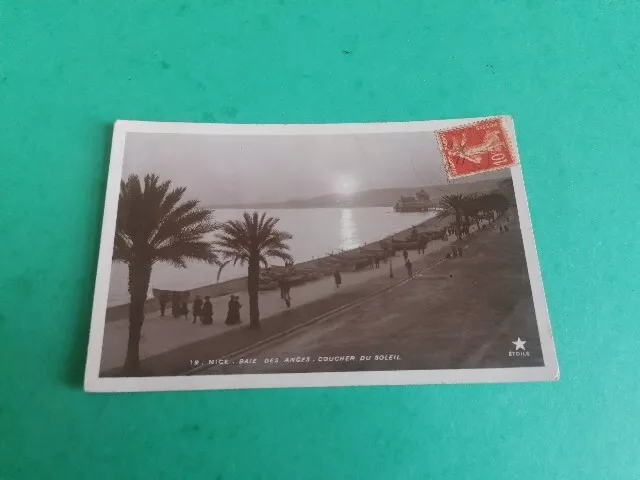 Carte Postale CPA De Nice Baie