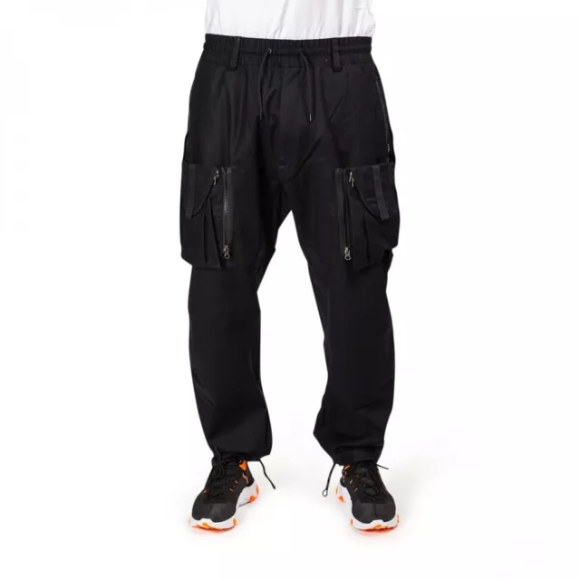 NWT Nike Air Jordan 23 Engineered Nylon Cargo Pants Black (DQ8053-010)  LARGE
