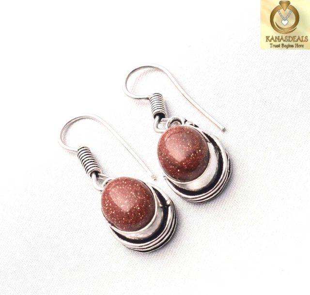 Sunstone Plated Earring Jewellery Mystical 12.0 GM Value-priced @1.99-59808