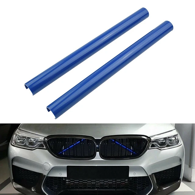 3 Bandes De Calandre Avant Pour BMW Série 1 2012-2014 (8 Barres) | Garniture Décorative, Installation Par Clips - 9