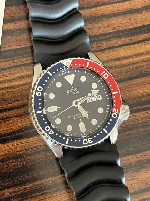 Reloj Seiko SKX009J Made In japan Diver Automatic Nuevo con Etiquetas SKX009