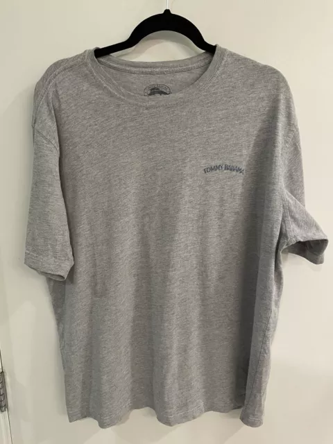 Tommy Bahama Relax Shirt Adult Large Gray Toucan Bar Bill Mens T-Shirt Tropical
