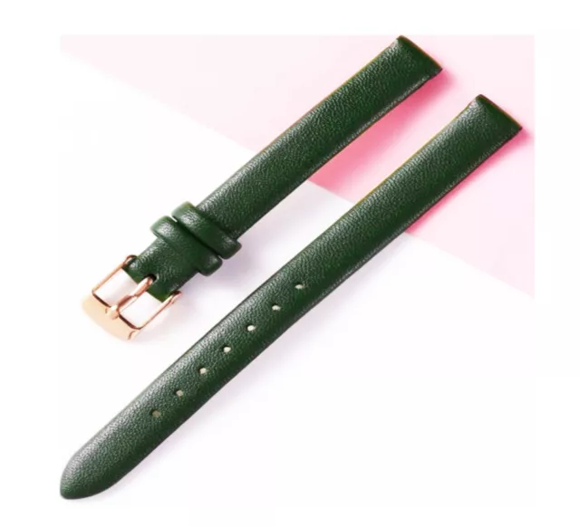 Fine Calf Leather Watch Strap Band Man Women8/10/12/14/16/18/20/22mm Replacement