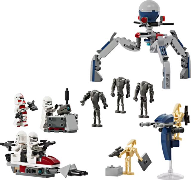 LEGO® Star Wars Clone Trooper & Battle Droid Battle Pack 75372