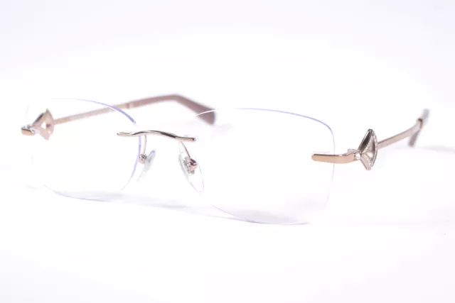 BVLGARI 2199 B RIMLESS M6417 Eyeglasses Glasses Frames Eyewear