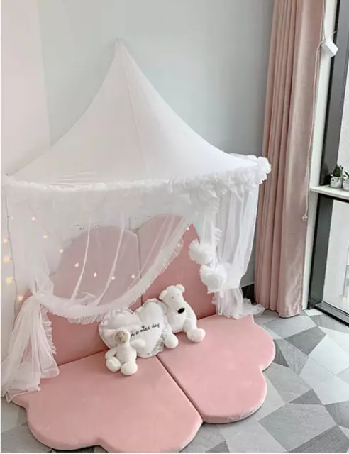 Nursery Baby Bed Canopy Mosquito Net Curtain Infant Cot Mosquito Crib Netting 3