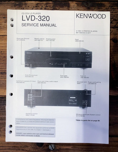 KENWOOD RARE CD Cdv Ld Player Model LVD-59 $145.00 - PicClick KENWOOD RARE CD Cdv Ld Player Model LVD-59 $145.00 - PicClick