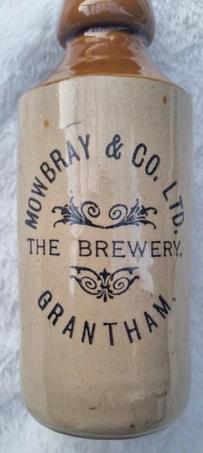 Stonewear Brewery Mowbray & Co. Grantham Bottle