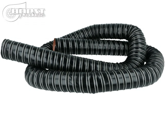 2m Tubo Ventilazione di Aspirazione Flessibile - 76mm, Nero, 1m =3 1, 50€